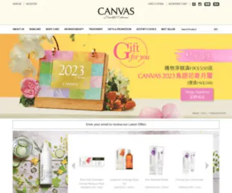 Canvasbeauty.com.hk(Canvas Beauty) Screenshot