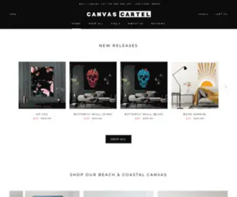 Canvascartel.com(Motivational & Inspirational Art) Screenshot