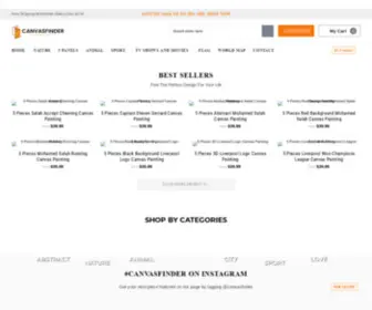 Canvasfindr.com(Canvasfinder) Screenshot