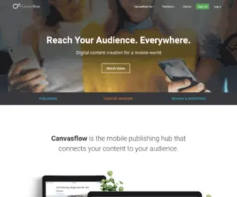 Canvasflow.io(Digital Publishing) Screenshot
