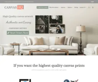 Canvashq.com(Every day is a new canvas) Screenshot