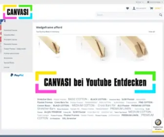 Canvasi.com(International) Screenshot