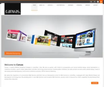 Canvasindia.in(Web designing in India) Screenshot