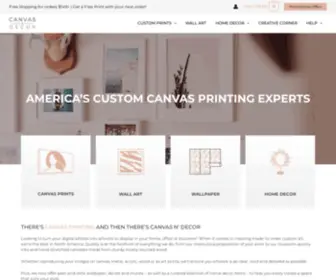 Canvasndecor.com(Canvasndecor) Screenshot