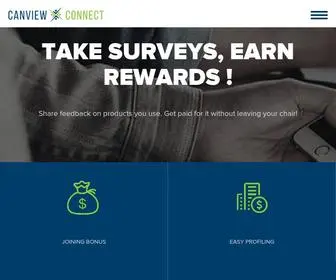 Canviewconnect.com(Canadian Viewpoint & Panel Cube) Screenshot