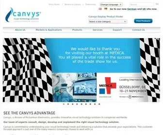 Canvys.com(Visual Technology Solutions) Screenshot