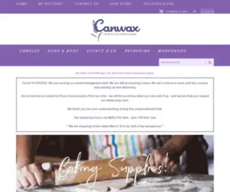 Canwax.com(Canwax Inc) Screenshot