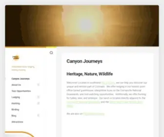 Canyon-Journeys.com(Canyon Journeys) Screenshot