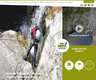 Canyon-Speleo.com(Canyoning) Screenshot