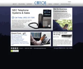 Canyon-Tele.com(Canyon Telecom) Screenshot