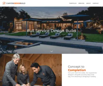 Canyondesignbuild.com(Canyon Design Build) Screenshot