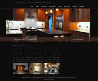 Canyondevelopmentgroup.com(Custom Homes) Screenshot