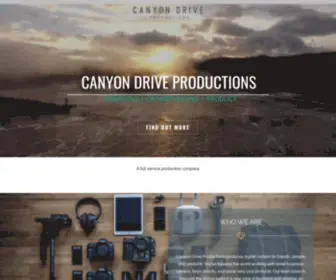 Canyondriveproductions.com(Canyon Drive Productions) Screenshot