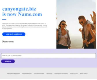 Canyongate.biz(Merged with Name.com) Screenshot