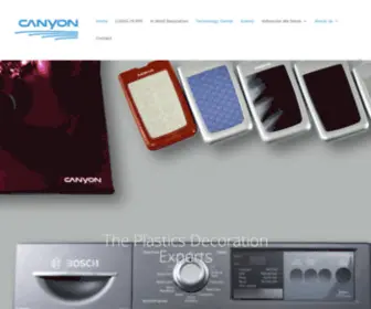 Canyongraphics.com(Canyon Graphics) Screenshot