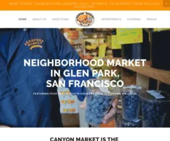 Canyonmarket.com(Canyon Market) Screenshot