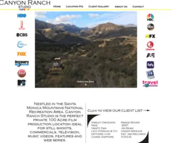 Canyonranchfilmlocation.com(Canyon Ranch Film Locations) Screenshot