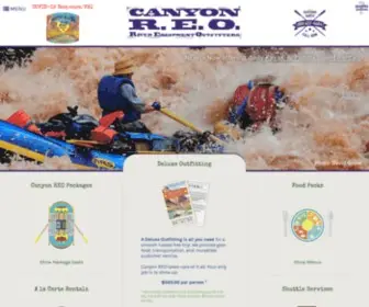 Canyonreo.com(Canyon REO Outfitter) Screenshot