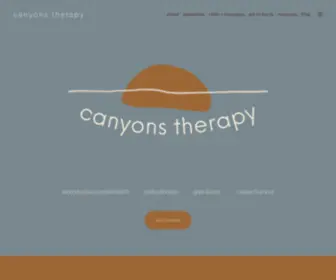 Canyonstherapy.com(Courtney Magahis) Screenshot