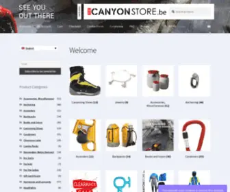 CanyonStore.eu(The Canyon Store) Screenshot