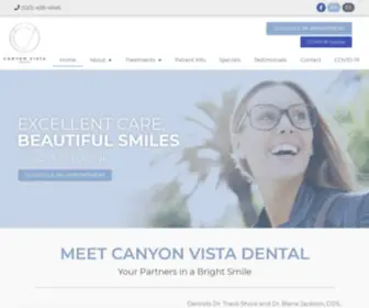 Canyonvistadentalinsierravista.com(Canyon Vista Dental) Screenshot