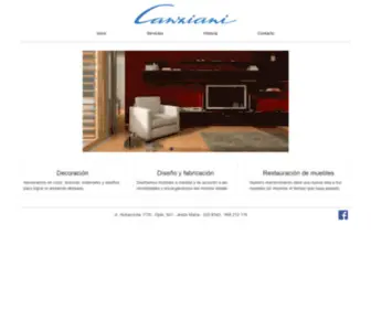 Canziani.com.pe(Canziani) Screenshot