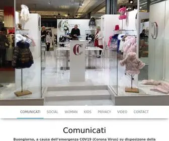 Canzitex.it(Fine Down Jackets 100% Made in Italy) Screenshot