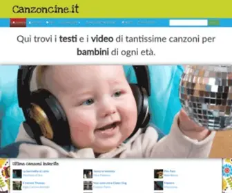 Canzoncine.it(Canzoncine) Screenshot