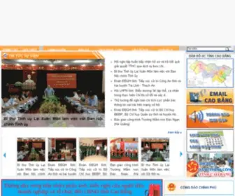 Caobang.gov.vn(Ng th) Screenshot