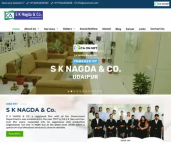 Caonnet.com(S K NAGDA & Co) Screenshot