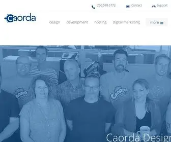 Caorda.com(Web Design) Screenshot