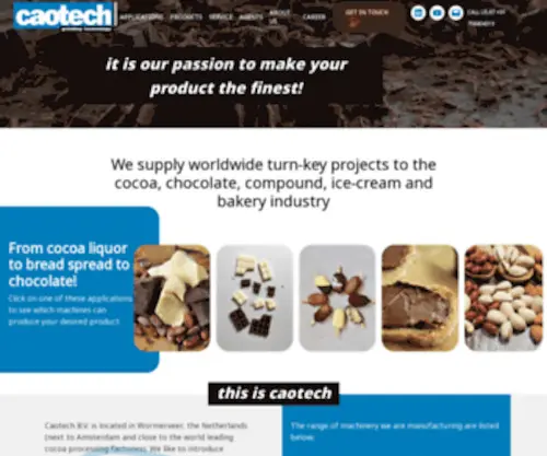 Caotech.com(Home) Screenshot