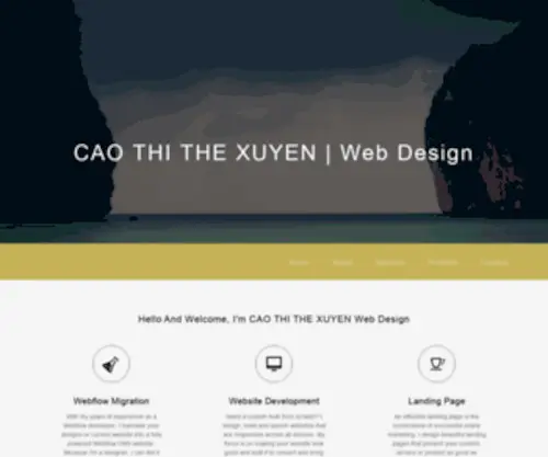 Caothithexuyenwebdesign.site(CAO THI THE XUYEN) Screenshot