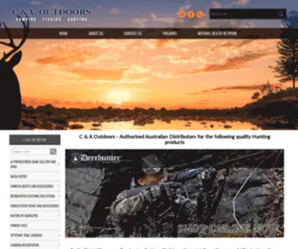 Caoutdoors.com.au(C & A Outdoors) Screenshot