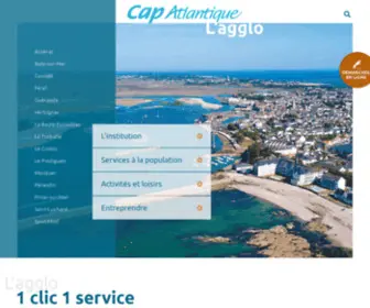 Cap-Atlantique.fr(Cap Atlantique) Screenshot