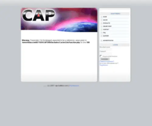 Cap-Battery.com(Großhändler) Screenshot