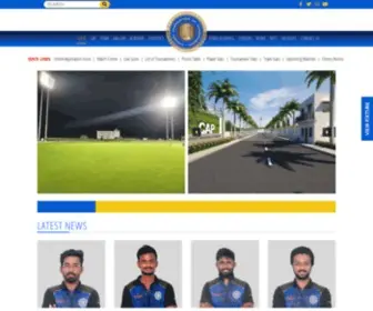 Cap-Cricket.com(Cricket Association of Pondicherry) Screenshot