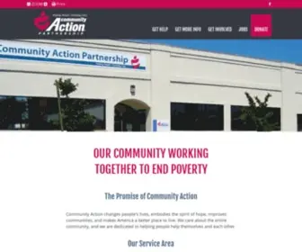 Cap4Action.org(Community Action Partnership) Screenshot