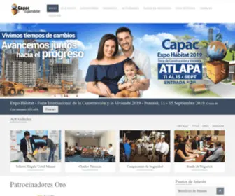 Capacexpo.com(FERIA CAPAC) Screenshot