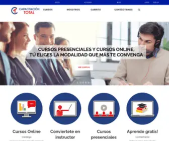 CapacitaciontotalCDMX.com(Capacitación) Screenshot