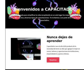 Capacitadoc.cl(Inicio) Screenshot