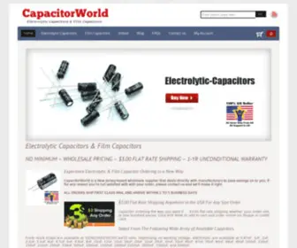 Capacitorworld.net(My Website) Screenshot
