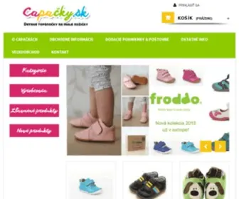 Capacky.sk(Kožené capačky) Screenshot