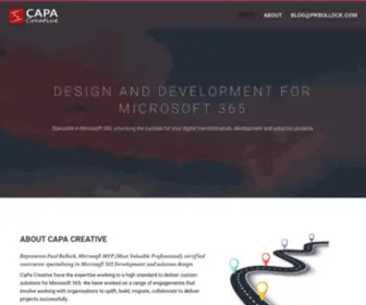 Capacreative.co.uk(CaPa Creative Ltd) Screenshot