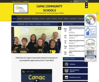 Capacschools.us(CAPAC Schools) Screenshot