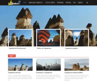 Capadocia.com(Guía de viajes y turismo en Capadocia) Screenshot