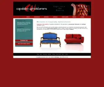 Capalabaupholsterers.com.au(Capalaba Upholsterers) Screenshot