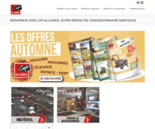 Capalliance.fr(Cap Alliance) Screenshot