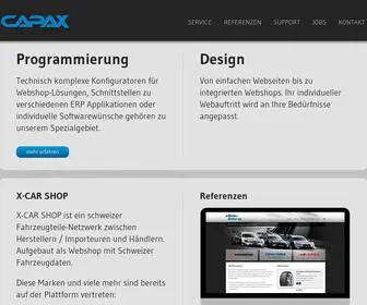 Capax.ch(Weblösungen) Screenshot