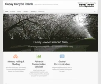 Capaycanyonranch.com(Capay Canyon Ranch) Screenshot